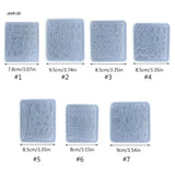 Bowknot Star Tennis Shape Silicone Mold Card Accessory Resin Mold DIY Craft Tool