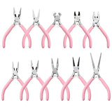 Jewelry Making Tool Kit Bead Pliers Needle Round Nose Cutting Wire Set