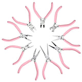Jewelry Making Tool Kit Bead Pliers Needle Round Nose Cutting Wire Set