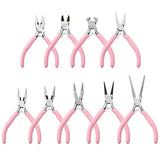 Jewelry Making Tool Kit Bead Pliers Needle Round Nose Cutting Wire Set