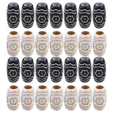 60pcs Brass Tube Beads Spacer for DIY Bracelet Necklace Earring Making