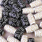 60pcs Brass Tube Beads Spacer for DIY Bracelet Necklace Earring Making