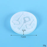 3 Shapes Silicone Casting Epoxy Molds For DIY Resin Pendants