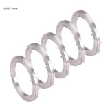 2m Flat Aluminum Wire for Jewelry Making DIY Necklace Bracelet Earrings