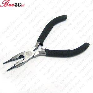 12.5CM Steel Jewelry Making Tools Bend Pins Pliers Accessories