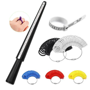 Finger Ring Stick Sizer Measur Ring Ruler US HK Size DIY Jewelry