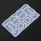 2PCS Silicone Earring Mold, Earring Resin Mold, Jewelry Making Tools
