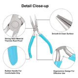 5 Pcs Jewelry Making Tools Pliers Kit for DIY Wire Wrapping Beading Crafts