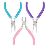 5 Pcs Jewelry Making Tools Pliers Kit for DIY Wire Wrapping Beading Crafts