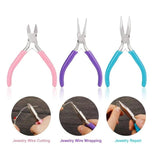 5 Pcs Jewelry Making Tools Pliers Kit for DIY Wire Wrapping Beading Crafts