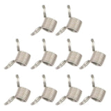 10 Metal Bead Stopper Tension Spring Wire Ends Jewelry Making Tools
