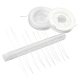 10Pcs Curved Beading Needles DIY Kit Stainless Steel Tools Jewelry Making
