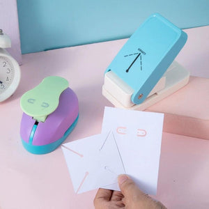 Earring Card Tool Paper Punches Portable Hole Puncher