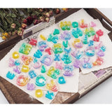 A to Mold Alphabets Shaker Silicone Molds DIY Jewelry Making