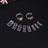 Invisible Clear Ring Size Adjuster Resizer Loose Rings Reducer Ring Sizer