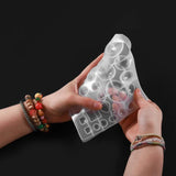 Resin Gem Heart Square Spherical Crystal Epoxy Resin Mold DIY Jewelry Making
