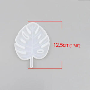 Silicone Resin Leaf Style Molds for Jewelry Making, 1 PC