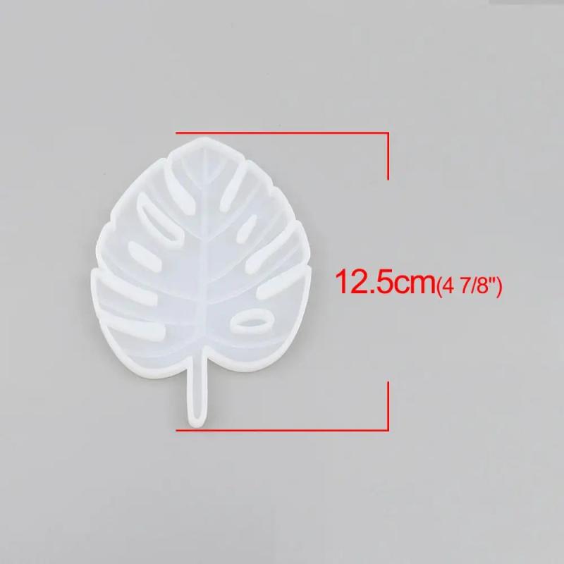 Silicone Resin Leaf Style Molds for Jewelry Making, 1 PC