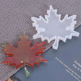 Silicone Resin Leaf Style Molds for Jewelry Making, 1 PC