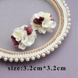 Flower Pendant Earring Accessories Hand Made DIY 10pcs