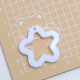 20-30Pcs Colorful Star Acrylic Pendant Charms for DIY Jewelry Making