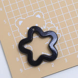 20-30Pcs Colorful Star Acrylic Pendant Charms for DIY Jewelry Making