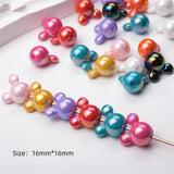 20Pcs Mouse Acrylic Beads Jewelry Findings for DIY Crafts