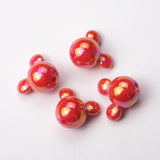 20Pcs Mouse Acrylic Beads Jewelry Findings for DIY Crafts