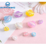 20Pcs Pearl Shell Resin Hairpin Charm Patch Jewelry