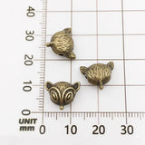 20pcs Retro Alloy Animal Bead Bracelet Necklace Vintage Large Hole Bead