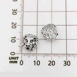 20pcs Retro Alloy Animal Bead Bracelet Necklace Vintage Large Hole Bead