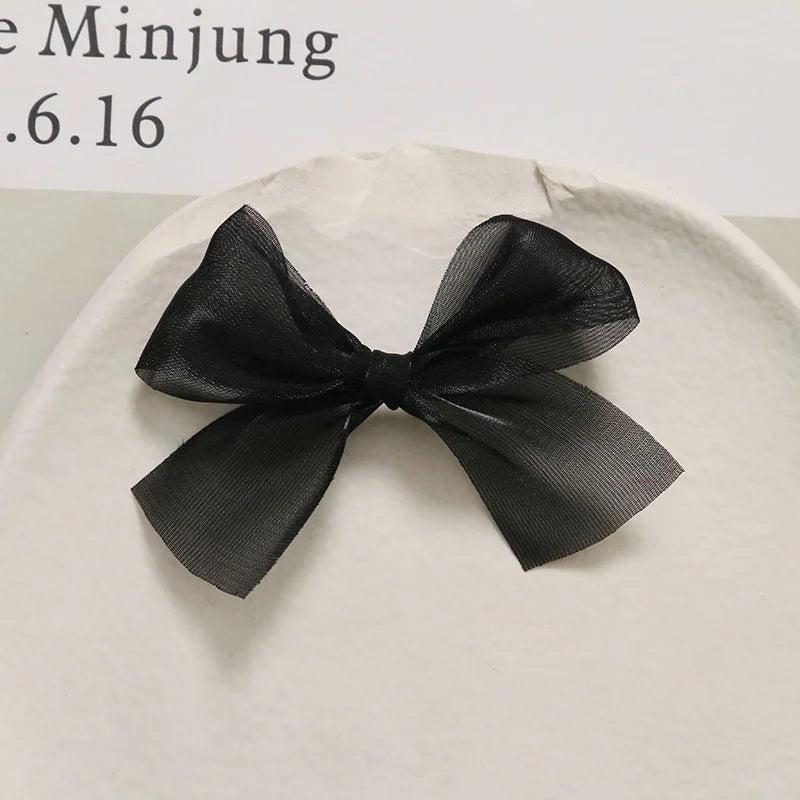 10Pcs Bowknot Ornaments DIY Wedding Home Decor Art Decal Women Hairpin Headwear
