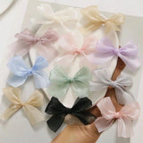 10Pcs Bowknot Ornaments DIY Wedding Home Decor Art Decal Women Hairpin Headwear