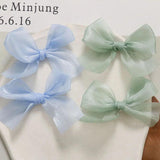 10Pcs Bowknot Ornaments DIY Wedding Home Decor Art Decal Women Hairpin Headwear
