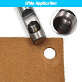 1.0mm-25mm Leather Punch Hollow Puncher Leathercraft Hole Punch DIY