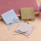 5pcs Microfiber Jewelry Gift Bags Wedding Ring Earrings Necklace Storage