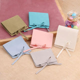 5pcs Microfiber Jewelry Gift Bags Wedding Ring Earrings Necklace Storage