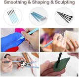 23PCS Art DIY Clay Tool for Sculpting Carving Craft