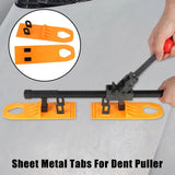Car Dent Repair Tool 2pcs Sheet Glue Pulling Tabs Bodywork Repair Kit