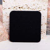 50PCS Brown Stud Earrings Display Cardboard Packaging Cards 7x7cm