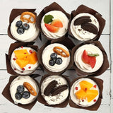 50pcs Tulip Muffin Cupcake Paper Cups Oilproof Cupcakes Liner Baking