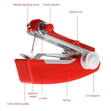 Portable Handheld Sewing Machine Mini Cordless Stitch DIY Clothes Leather