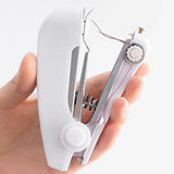 Portable Handheld Sewing Machine Mini Cordless Stitch DIY Clothes Leather