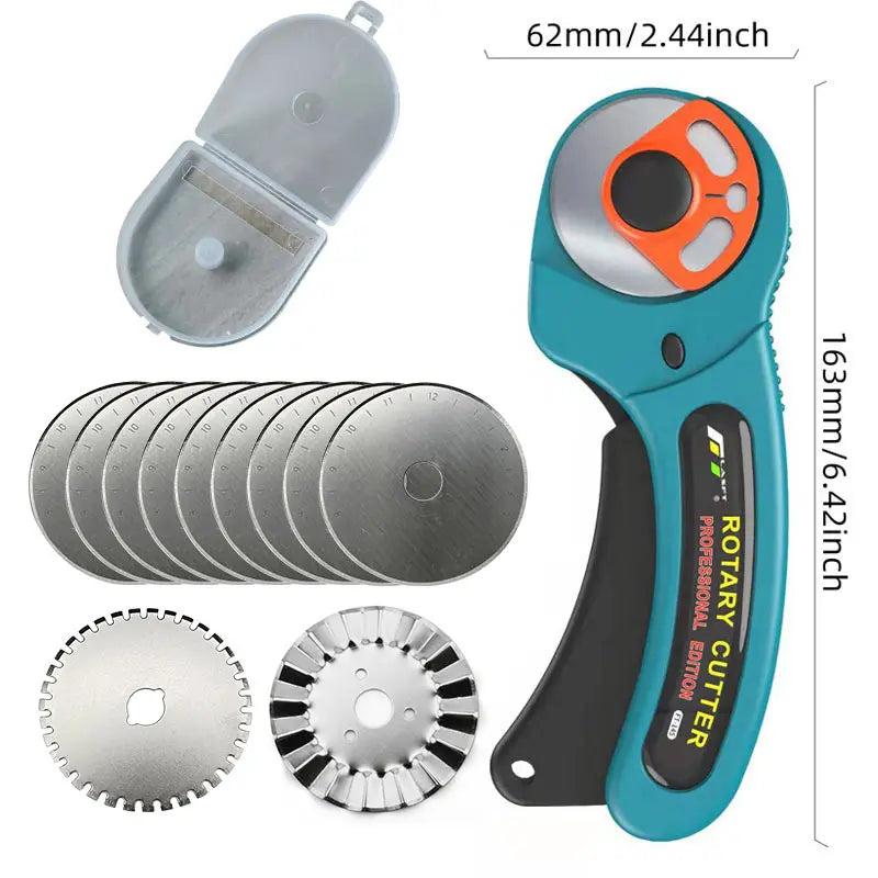 FT145 Rotary Cutter R45mm Patchwork Roller Easy Tearing Cutting Tool