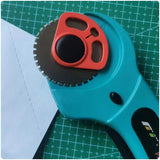 FT145 Rotary Cutter R45mm Patchwork Roller Easy Tearing Cutting Tool