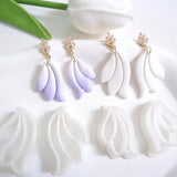 Polymer Clay Cutter for DIY Ceramic Earrings - Geometric Pattern Mold