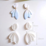 Polymer Clay Cutter for DIY Ceramic Earrings - Geometric Pattern Mold