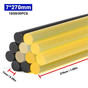 10-30Pcs High Adhesive Hot Melt Glue Stick 7mm Car Hail Removal DIY Repair Tool