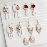 Polymer Clay Cutter Leaf/lotus Geometry Mold DIY Ins Jewelry Tools