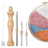 Adjustable Punch Needle for Embroidery and Sewing Crafts
